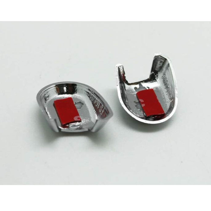 Chrome Hood Vent Fin+Nozzle Cover Trim for Mercedes Benz W164 X164 ML350 GL450