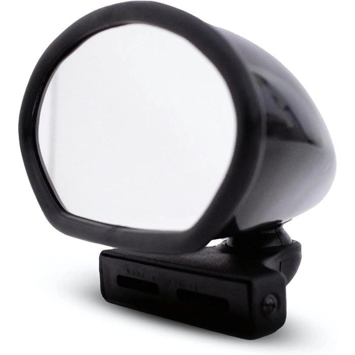GT Style Fender Mount Door Mirrors (Black) – Universal Fit (RH + LH)