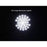 Exterior Lights - 73mm LED Upgrade Lamps Kit Smoke Lens for 1990-2016 Land Rover Defender