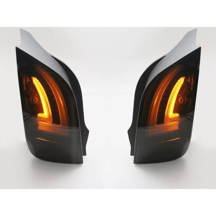 Fully LED Tail Lights – Smoked Lens Tube Bar for Skoda Citigo / VW Up (2012+)