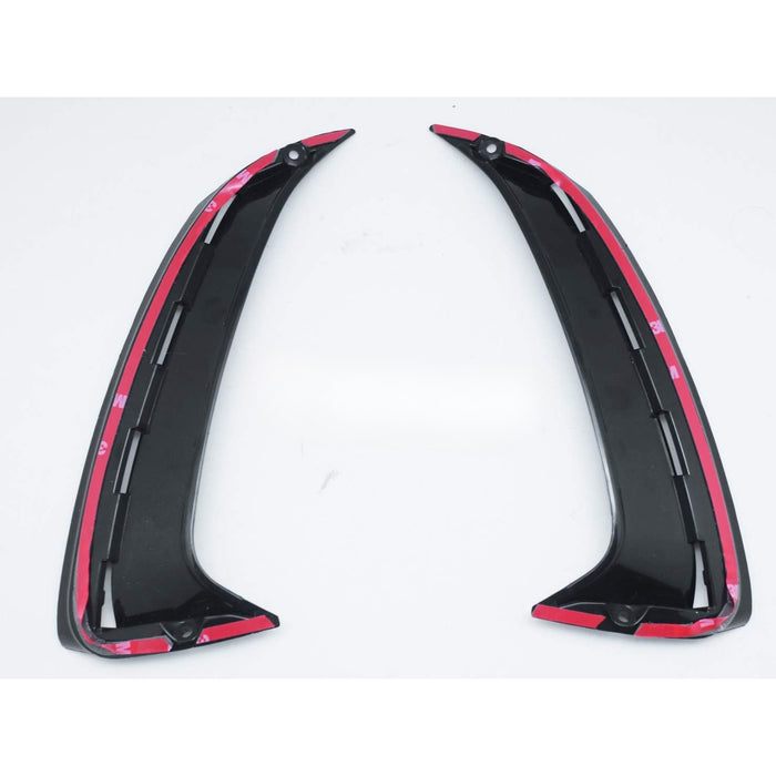 Rear Bumper Canards Flaps Vent Compatible With Mercedes-Benz W177 A35 A45 AMG (2018+)