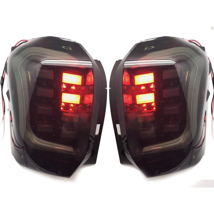 Smoked Full Tail Lamp Lights for Subaru Forester SJ 2014–2018