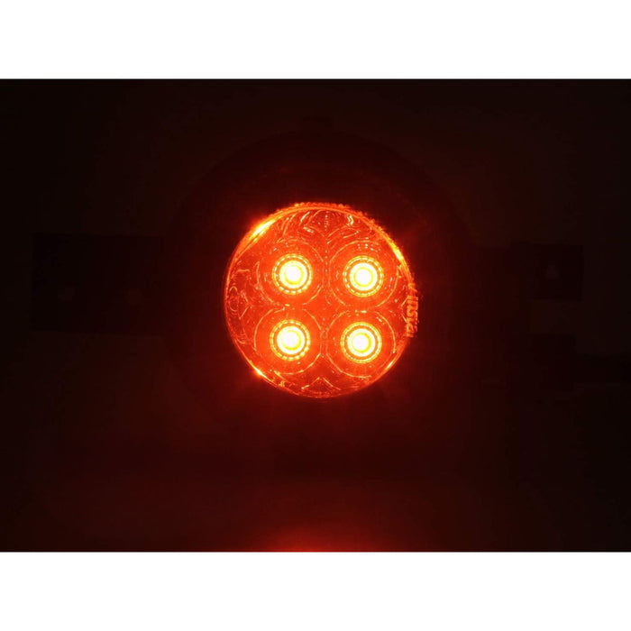 LED Turn Signal Indicator Halo Ring Light Smoke Compatible With Mini Cooper R50 R52 R53 S