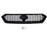 Euro Style Front Grille with Emblem Bracket – Gloss Black for Subaru WRX & STI (2018–2021, VA)