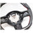 Carbon Fiber Perforated Leather Steering Wheel Red Stitching for Mini Cooper R55 R56 R58 R59 S Mk2 2007–2013