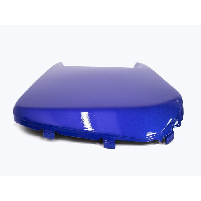 Front Bumper Fog Light Delete Bezels (Blue Paint Matched) for Subaru WRX / STI (2018–2021)