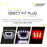 F1 Style 4th Brake/Fog Light Multifunction Bumper Kit for Toyota Supra 2020+ (White Bar)