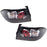 Clear Lens Black Housing LED Tail Lights – For Mitsubishi Lancer ES / OZ Rally / LS (2004–2006)