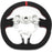 Suede Steering Wheel Compatible With 2012-2016 Subaru BRZ Scion FR-S GT86 Mk1 – Alcantara Red Stitching & Red Stripe