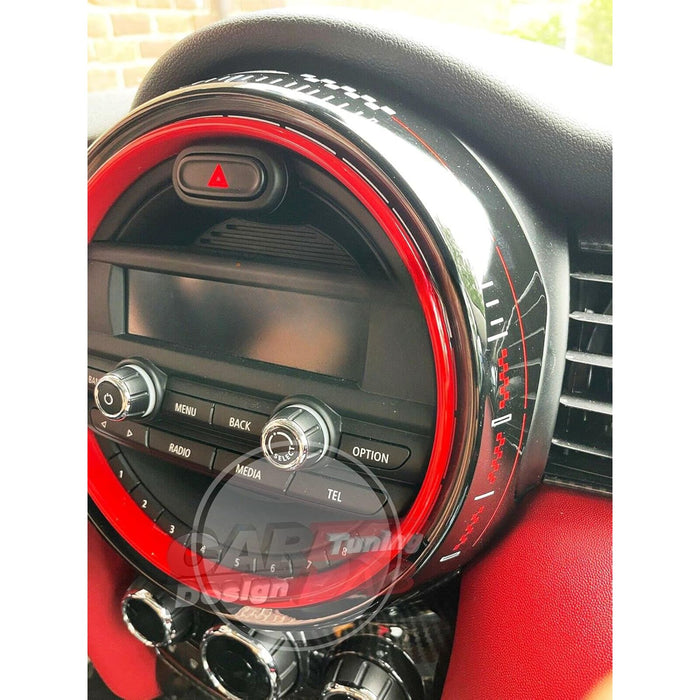 6.5" Center Multimedia Screen Frame Cover Compatible With Mini Cooper S F55 / F56 / F57