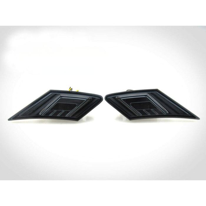 Smoked LED Side Indicators Markers Turn Lights Compatible With Scion FR-S Subaru BRZ Toyota GT86