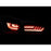 LED Tail Lights Clear Lens Black Housing for Toyota Corolla Altis 2014–2018