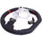 Black Perforated Leather Steering Wheel with 12 O’Clock Stripe – 2015–2021 Subaru WRX STI VA