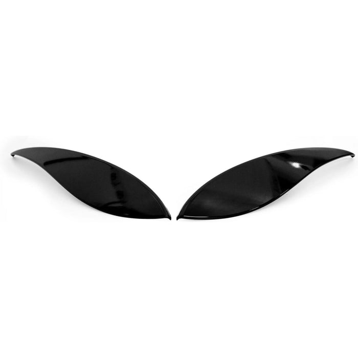 Gloss Black Angry Eye Headlight Eyebrow Covers – For MINI Cooper Countryman F60 (2016–2023)