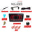 F1 4th Brake Light V2 For 2015-2021 Subaru WRX STI W/DRL Red Bar - Clear Lens