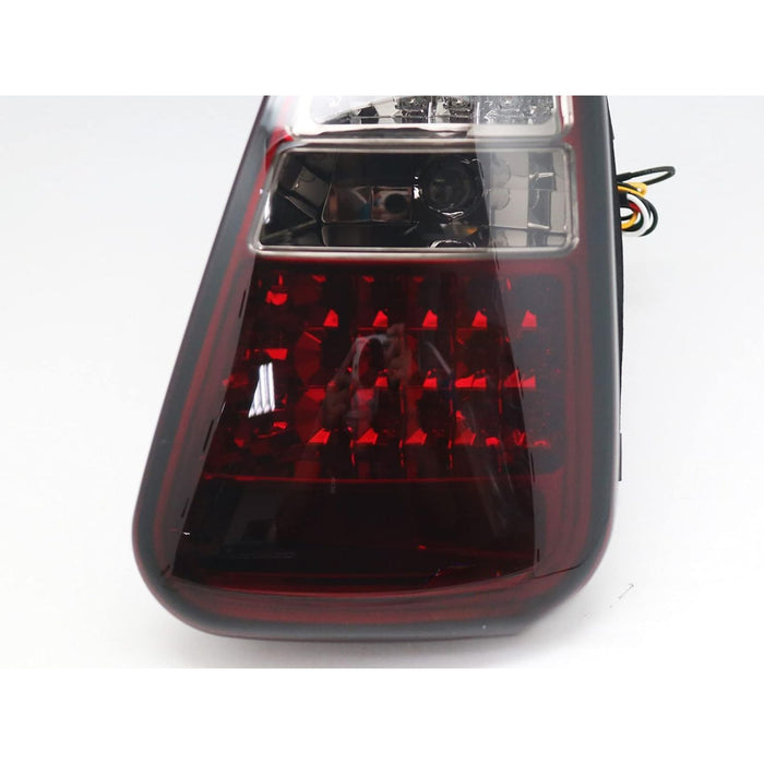 LED Tail Lights Rear Lamps with Reverse – Smoked Lens Compatible with 2004-2008 Mini Cooper R50 R52 R53