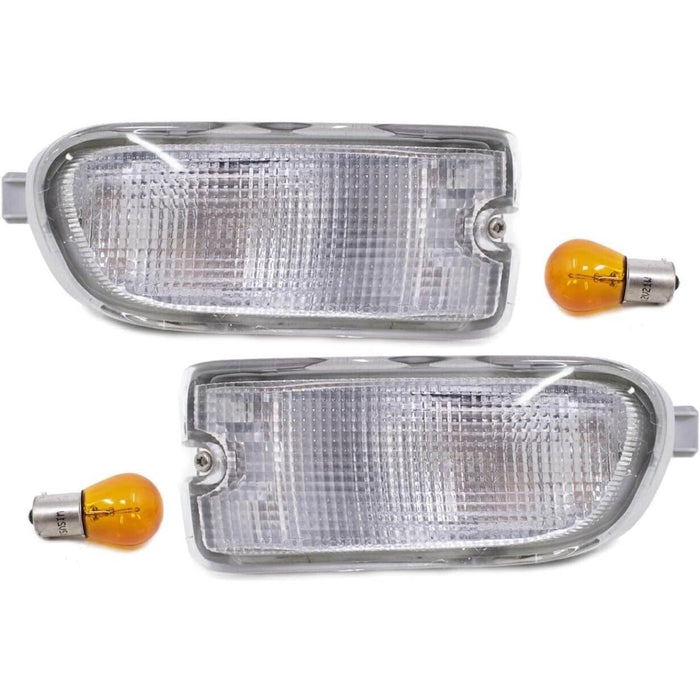 Bumper Marker Turn Signal Light Lamps for Subaru Impreza GC8 GF8 WRX STI 1999–2000