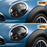 Aggressive Headlight Eyebrows Eyelid Covers Gloss Black ABS Compatible with 2014-2021 Mini Cooper F55 F56 F57 Gen.3