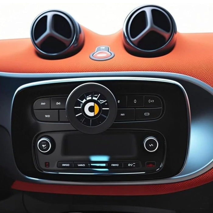 MagSafe Magnetic Phone Holder – Center Dashboard Mount for Smart Fortwo & Forfour 453 (2015–2021)