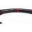 Carbon Fiber Perforated Leather Steering Wheel Red Stitching for Suzuki Swift Sport ZC33S 2017–2023