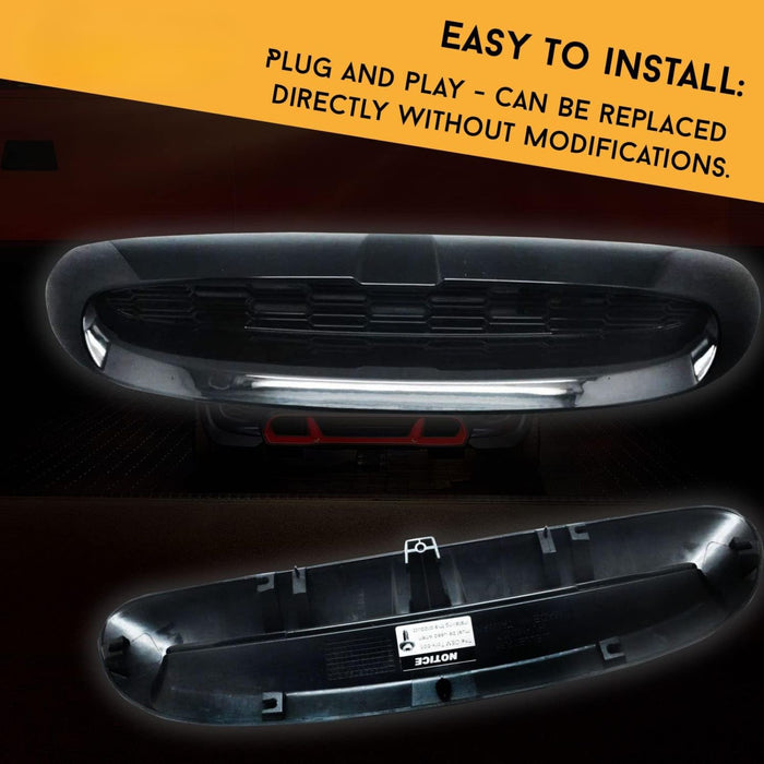Gloss Black Bonnet Scoop Hood Vent Cover Compatible With Mini Cooper S F55 / F56 / F57 (2014+)