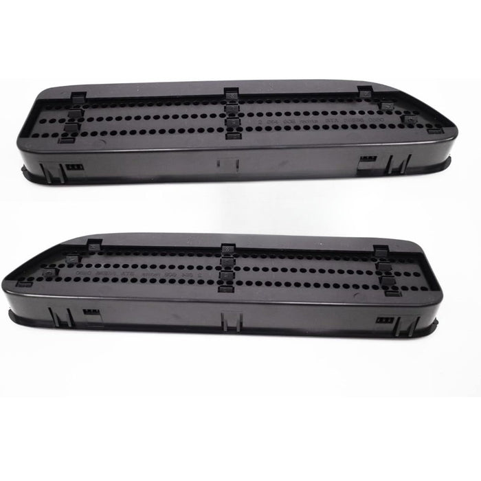 Replacement Glossy Black Side Fender Grille Vents Compatible with BMW E46 M3 2001-2006