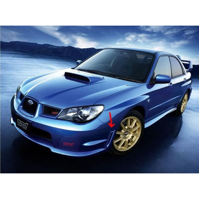 Front Bumper Right Side Vent Cover – Compatible with Subaru Impreza WRX STI 2006–2007