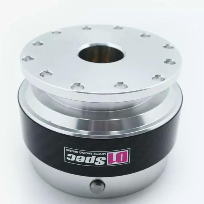 D1 Spec Carbon Fiber Steering Wheel Quick Release Hub Adapter