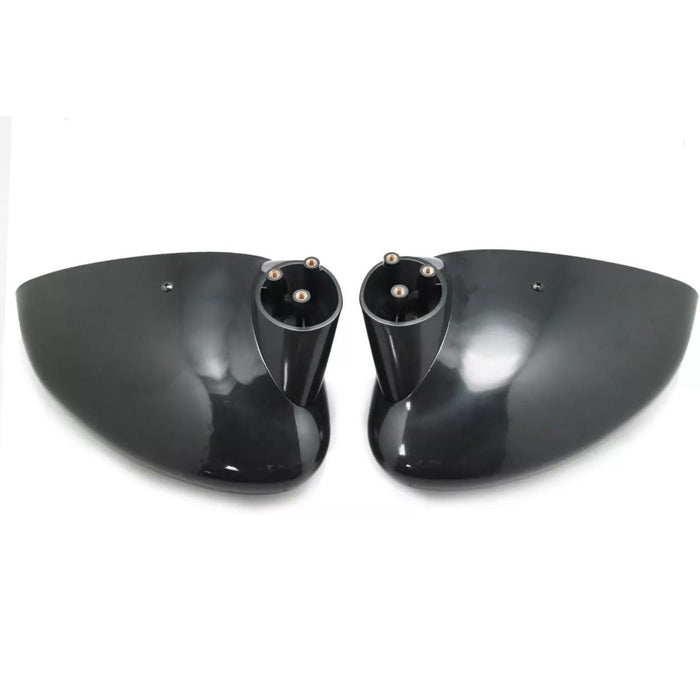 Sport Style Door Mirror Assembly (Black / Blue Lens) – For Honda Fit Gen2 (2007–2014)