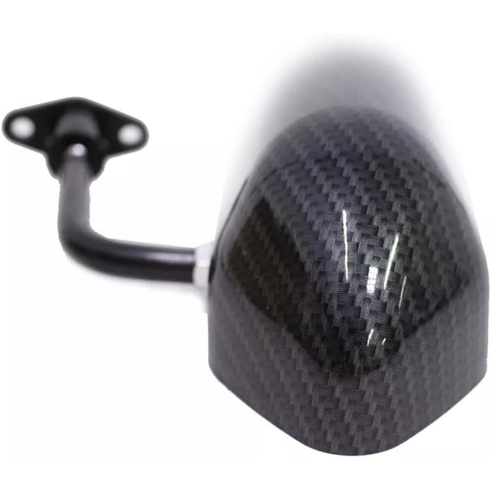 Race Small F1 Mirrors GP Type Kit Carbon Look Universal Fit (Pair RH+LH)