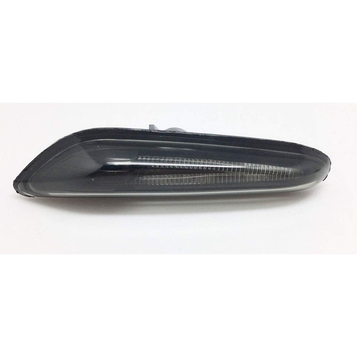 LED Side Marker Lights Compatible With BMW E82 / E87 / E90 / E91 / E92 / E93 - Crystal Smoke Lens