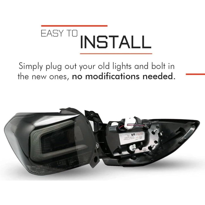 Sequential LED Tail Lights – Subaru XV Crosstrek / Impreza GP (2012–2017)