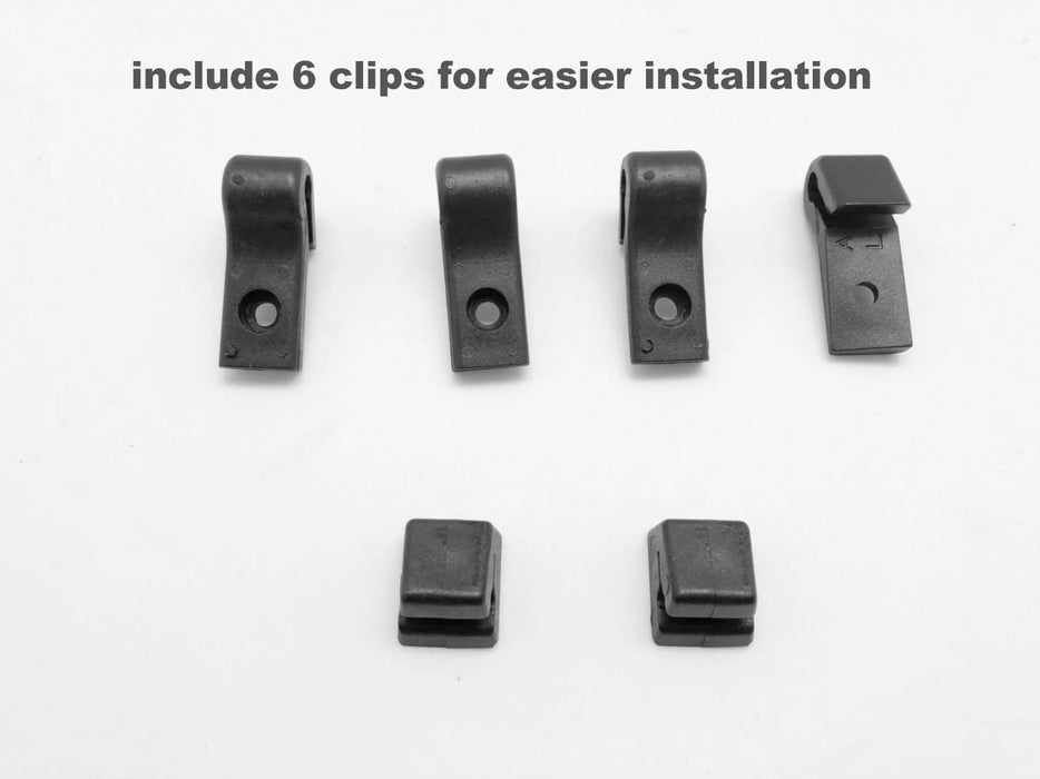 Black Headlight Guards – Mercedes G-Class W463 W461 | 2PCS