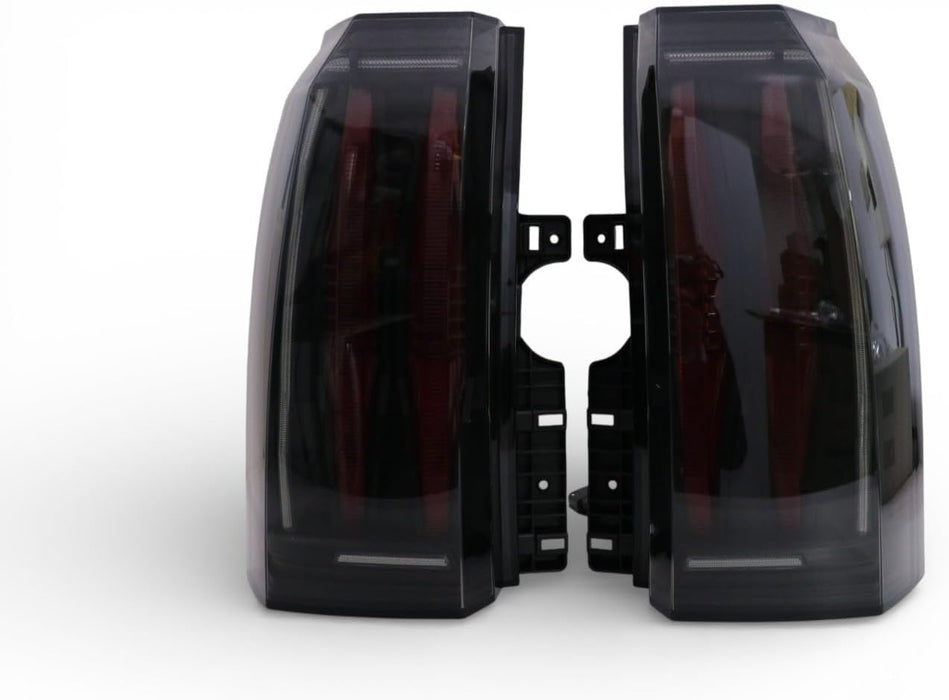 Smoked LED Tail Lights – 2015-2020 GMC Yukon | Red Signal Bar R+L