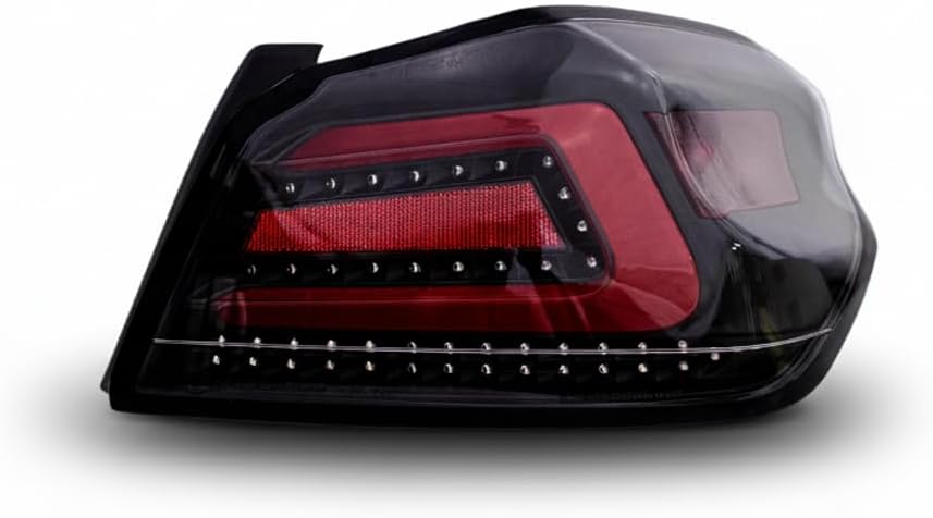 Sequential LED Tail Lights – 2015-2021 Subaru WRX STI VA | Red Bar R+L