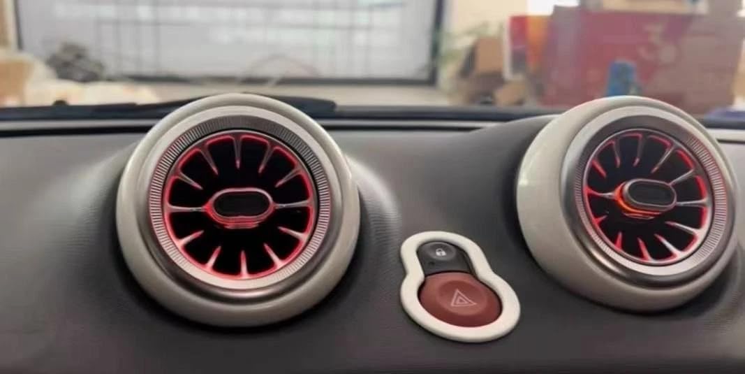 RGB LED Turbine Air Vent Lights – Smart Fortwo 453 Ambient Kit
