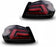 Sequential LED Tail Lights – 2015-2021 Subaru WRX STI VA | Red Bar R+L