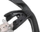Carbon Fiber Steering Wheel White Stripe & Perforated Leather – Honda Civic Type R FK8 (2016–2021)