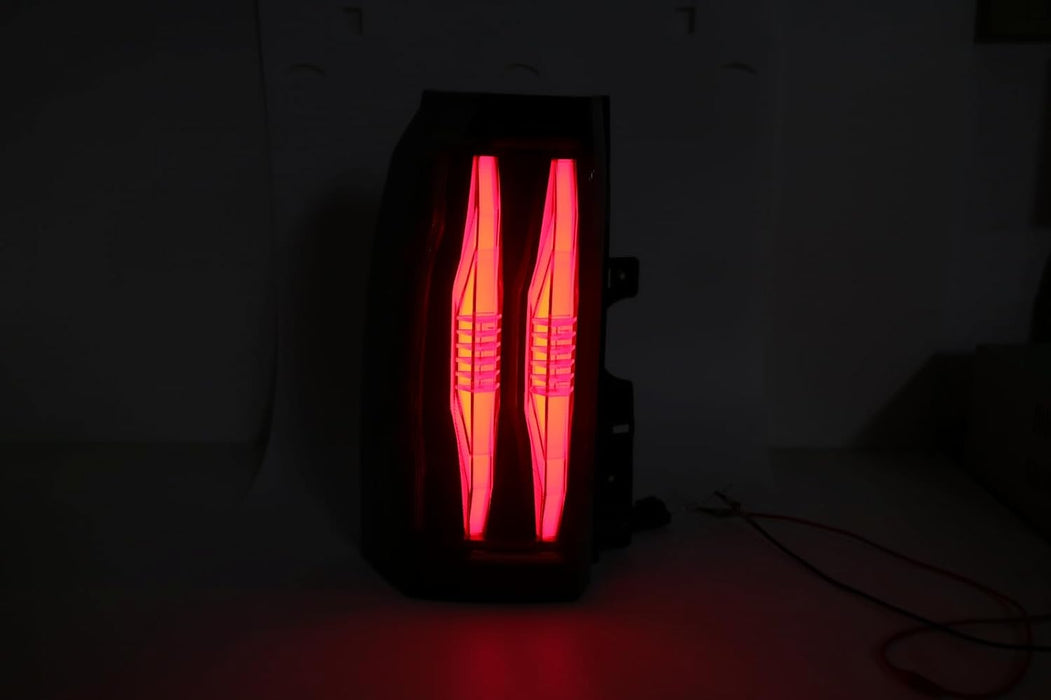 Smoked LED Tail Lights – 2015-2020 GMC Yukon | Red Signal Bar R+L