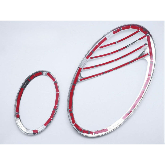 Chrome Headlight Frames Compatible With Mercedes-Benz W211 E-Class (2002–2006) “2007 Update Look”