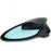 Sport Style Door Mirror Assembly (Black / Blue Lens) – For Honda Fit Gen2 (2007–2014)