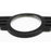 Front & Rear Glossy Black Emblem Badge Cover Compatible With 2017+ Mini Countryman F60
