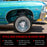 Chrome Plated Wheel Spinner Universal Fit 3-Bar Straight Stud Mount