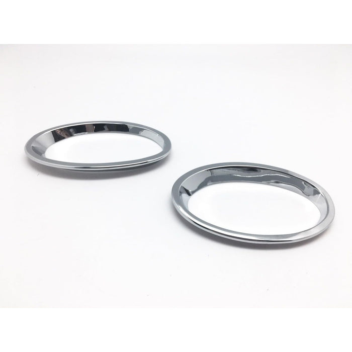 Chrome Front Fog Light Cover Trim – Silver for Mercedes-Benz SLK R171 (2004–2008 Pre-Facelift)