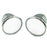 Universal Vintage Classic Chrome Outside Mirrors Pair - Retro Round Style for 60's 70's 80's Cars
