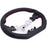 CarLab Black Aluminum Leather Steering Wheel – 2015–2021 Subaru WRX STI VA