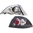 Clear Lens Black Housing LED Tail Lights – For Mitsubishi Lancer ES / OZ Rally / LS (2004–2006)