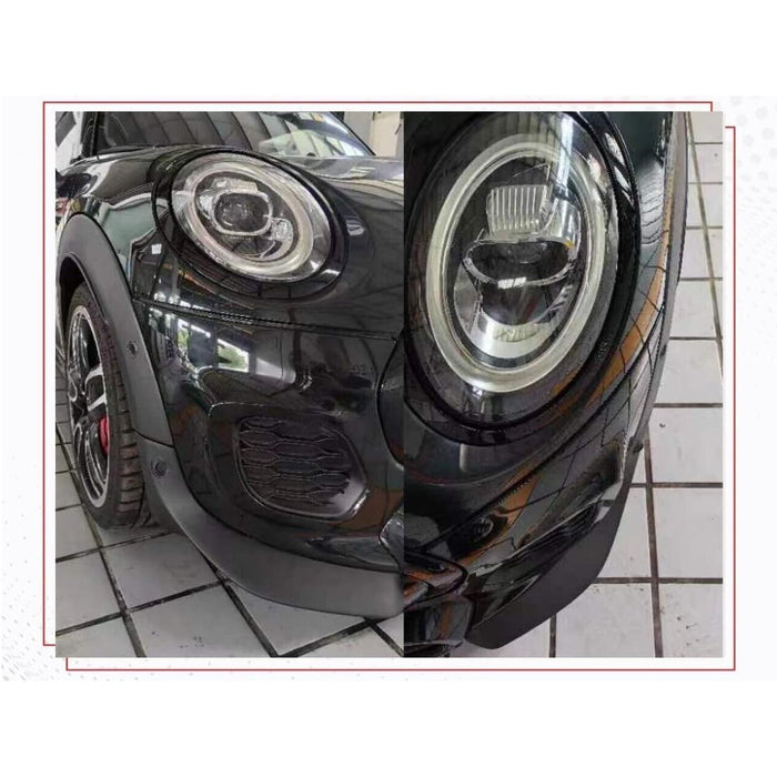 Front Splitters with Parking Sensor Support for Mini Cooper F56 JCW (2014–2022)