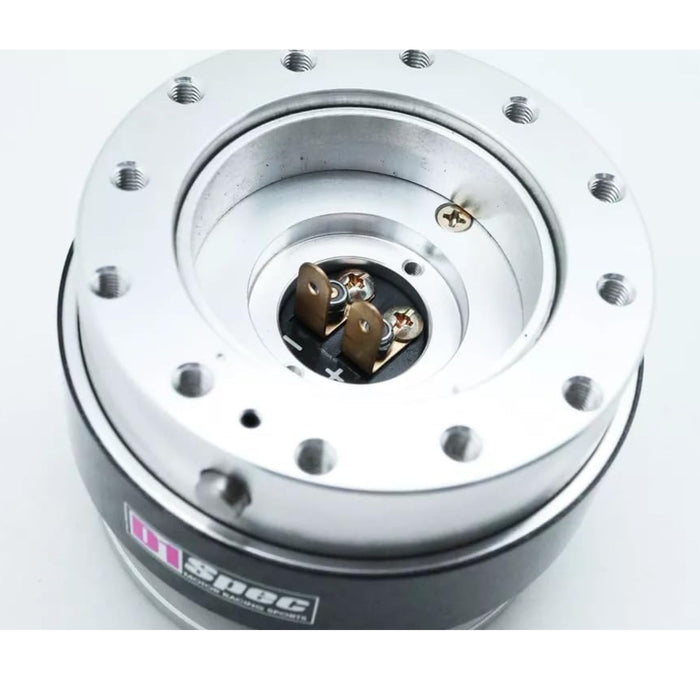 D1 Spec Carbon Fiber Steering Wheel Quick Release Hub Adapter