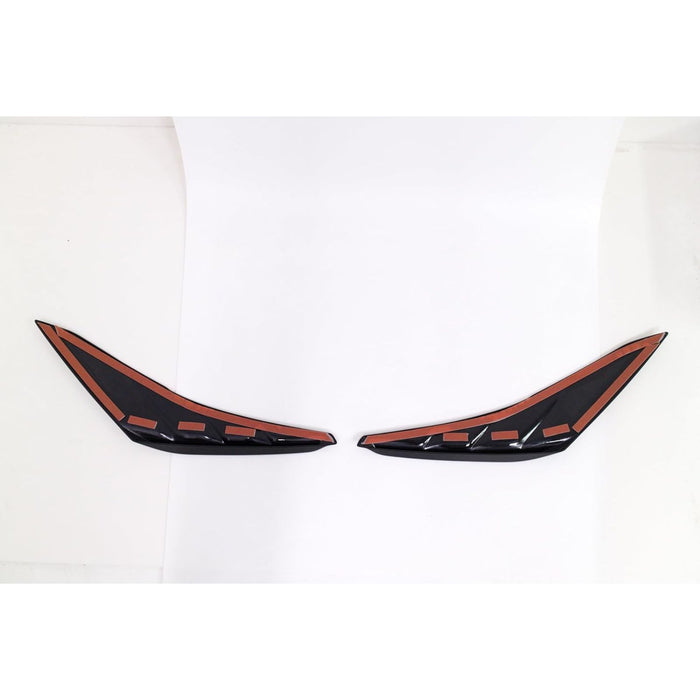 TRD Rear Side Spoiler – Gloss Black (Rear Tail Light Spoiler)